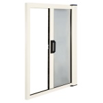 IRS - Zanzariera Standard Sottile avvolgibile orizzontale per porta Bianco 160 - 20 cm x 250 - 80 cm
