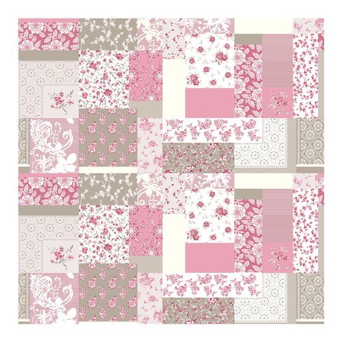 Tovaglia in rotolo Tavola & Co. P124007 Patchwork