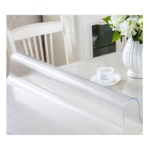 Tavola & Co. - Telo protezione in rotolo per il taglio a metro PVC trasparente   h. 1,3 x L. 50 metri  