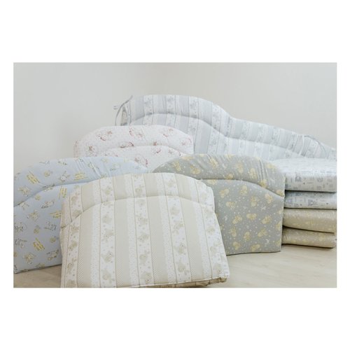 Paracolpi lettino Baby Idea P250GFF LUNGO 3 Lati Bimba Assortito