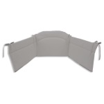 Paracolpi lettino Baby Idea P 250GR 3 Lati Grigio