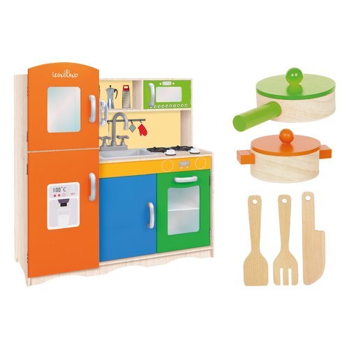 Globo - Cucina Cucina 80 X 85 con 5 accessori Legnoland 38932