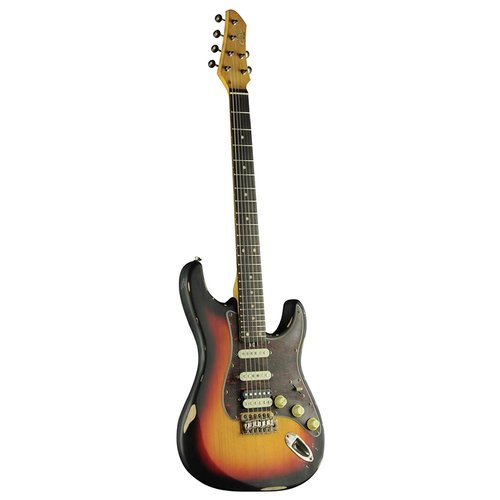 Chitarra elettrica Eko 05130230 AIRE Relic Sunburst