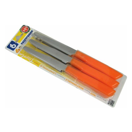Set coltelli Coltellerie Inox Bonomi 30006ANSC Arancio