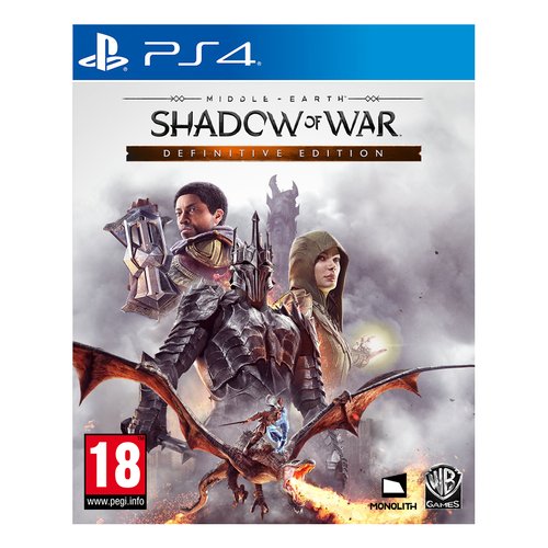 Warner Sw Ps4 717482 L'Ombra della Guerra -GOTY La Terra di Mezzo: L'Ombra della Guerra - Edizione Definitiva -GOTY