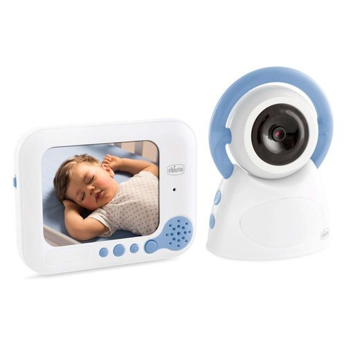 CHICCO 09328 Il Video Baby Monitor Deluxe 254 ti permette di osservare il tuo bambino e comunicare con lui in qualsiasi momento. La TECNOLOGIA DIGITALE risente meno delle interferenze e garantisce il