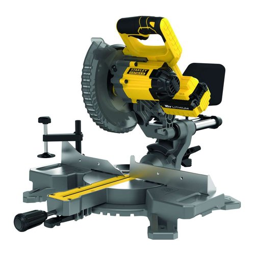 Stanley FMCS701M1 Troncatrice radiale da legno portatile a batteria Litio 18V 4.0 Ah lama 190 mm 40 denti
