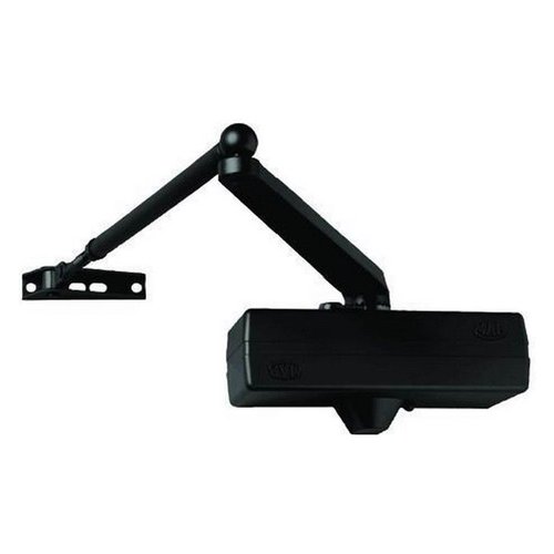 Chiudiporta Assa Abloy ME6409030 MAB Multiforza Fermo Regolabile Nero 
