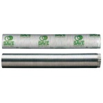 Save Fumisteria - Save Fumisteria TUBO ALLUMINIO PIEGH. BIANCO MM 100 MT.3