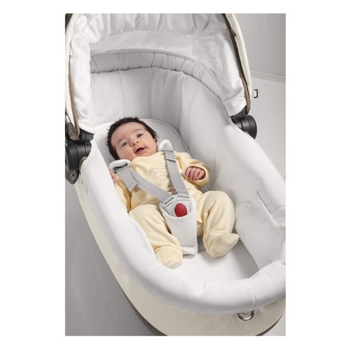 IKAC0025 Kit Auto Peg Perego per Navetta Elite con materassino e protezioni laterali in polistirolo ad alta densità. Compatibile con navicella Elite della collezione 2019
