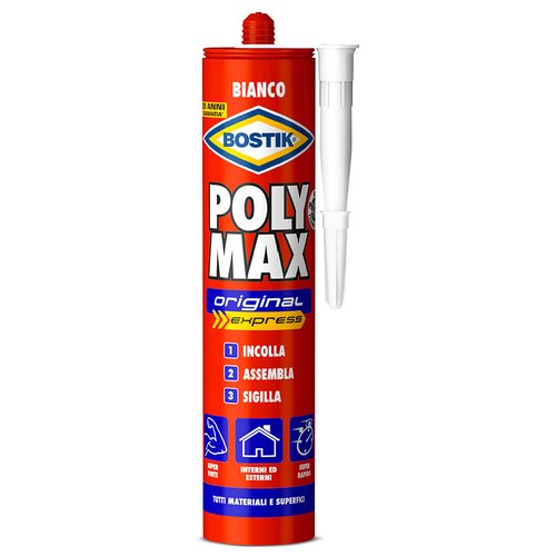 Collante Uhu Bostik 6300460 POLY MAX Express Bianco