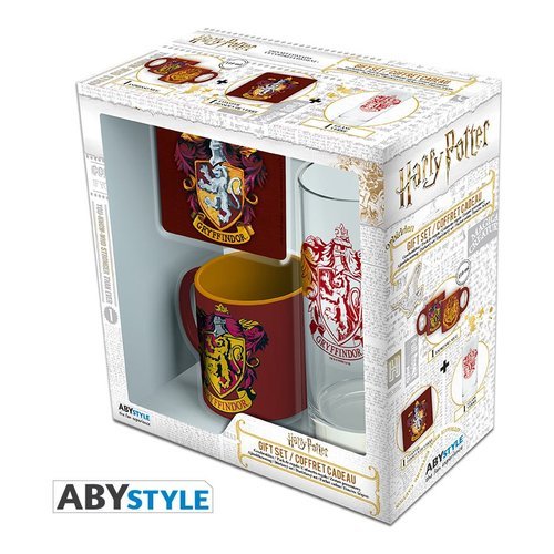 ABYstyle Set XXXXXX HP Gryffindor Glass+Coast+Min