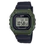 CASIO - Orologio polso Casio Collection W-218H-3AVEF Verde e nero