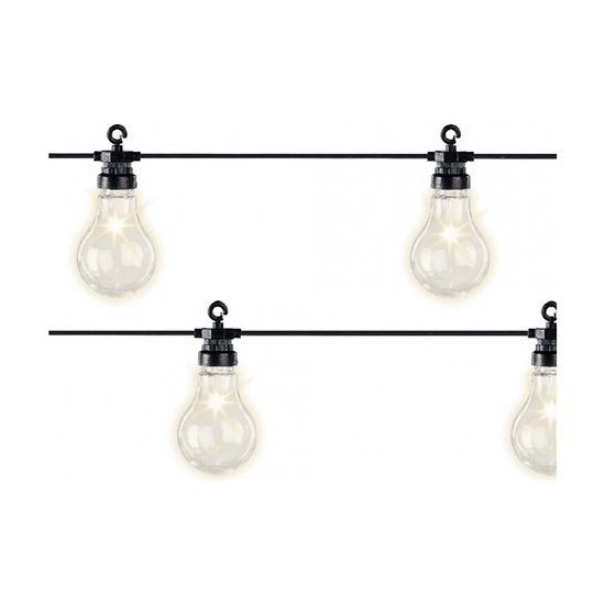 Catena luminosa Kaemingk 490123 LUMINEO Gocce - Bianco caldo
