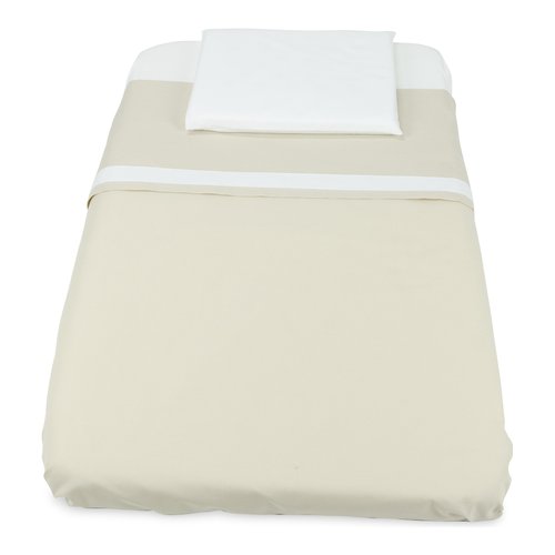 Set lenzuola culla Baby Idea L3010B CULLAMI avvicinamento Beige