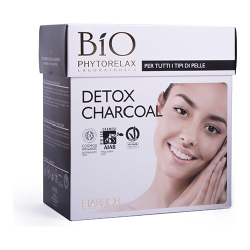 Trattamento viso Harbor Set Detox Charcoal 200 ml + 75 ml