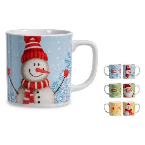 Casalinghi Porcellana Tazza mug porcellana NATALE