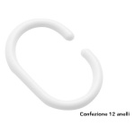 Gedy - Anelli tenda doccia Gedy 1000210