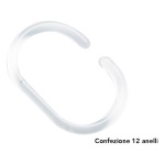 Gedy - Anelli tenda doccia Gedy 1000010