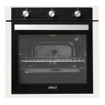 Elleci - Elleci Plano, Media, Forno elettrico, 73 L, 73 L, Da incasso, Nero, Bianco