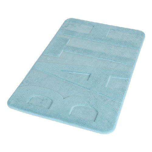 Tappeto bagno Idro Bric TABA4575AZ MEMORY Bath Azzurro
