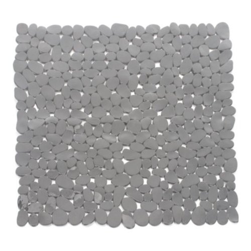 Tappeto bagno antiscivolo Gedy TADO4010830 RIVER Per Doccia Grigio