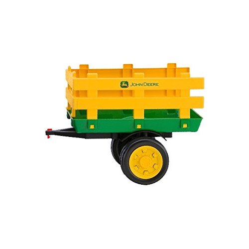 Rimorchio trattore Peg Perego IGTR0941 Jd Stake Verde e Giallo