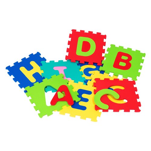 Tappeto gioco Globo 05093 Vitamina G Puzzle Lettere 9 pz