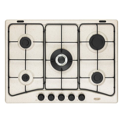 DeLonghi FFS 57 ASV piano cottura Avena Da incasso 68 cm Gas 5 Fornello(i)