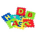 Globo - Tappeto gioco Globo 05093 Vitamina G Puzzle Lettere 9 pz