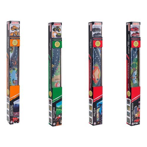Welly - Pista Tappeto con 2 veicoli 36960 2019 Assortito