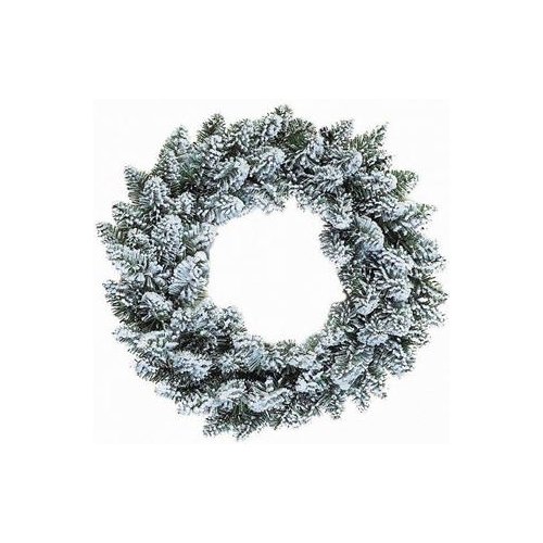 Corona Natale Amicasa 008335 Verde innevato