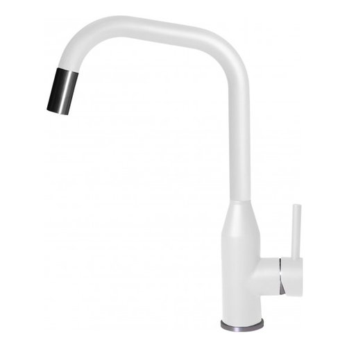 Miscelatore lavello Elleci MKKDRP96 DORA PLUS Bianco