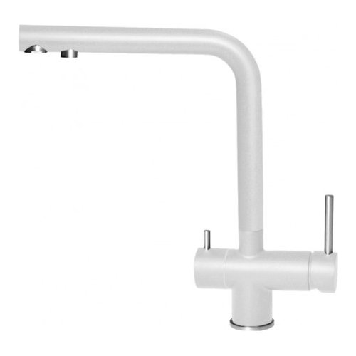 Miscelatore lavello Elleci MGKTOU68 TOURMALINE Bianco