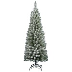 Albero Natale Amicasa FALCADE PVC Verde innevato