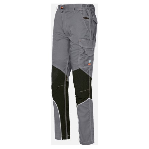 Pantaloni lavoro Issaline 8830B 078 L STRETCH EXTREME Grigio e Nero