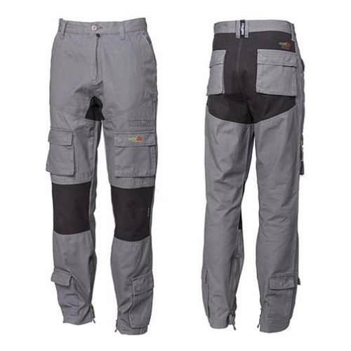 Pantaloni lavoro Issaline 8738 080 XXL STRETCH ON Grigio e Antracite