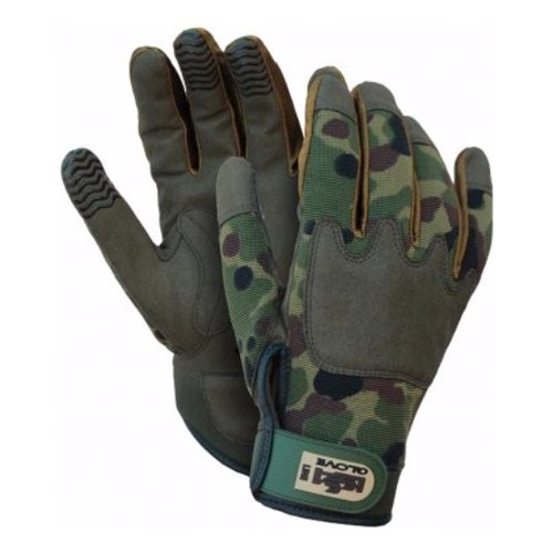 Guanti lavoro Issaline 07325 L HIGH TECH ARMY WORK&SPORT Mimetico e Ve