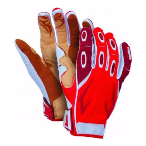 Guanti lavoro Issaline 07323 XL HIGH TECH RACE WORK&SPORT Bianco e Ros