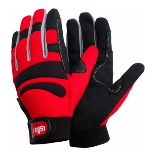 Guanti lavoro Issaline 07203 XL LONG COMFORT WORK&SPORT Rosso e Nero