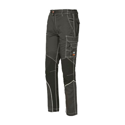 Pantaloni lavoro Issaline 8830B 080 M STRETCH EXTREME Antracite e Nero