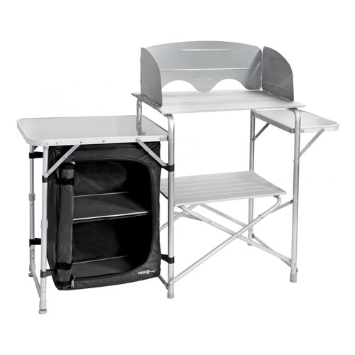 Mobiletto campeggio porta fornello Snack Easy Brunner 0426034N C03 Sil