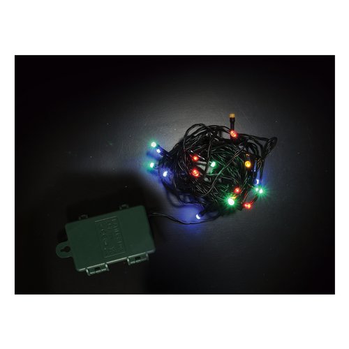 Filo luci Natale Pre Qu' Italia D1652 CHRISTMAS Nero