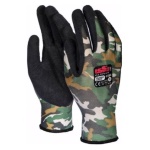 ISSALINE - Guanti da lavoro Hunter Catch 7364 Mimetico/Nero taglia 10 Conformità CE EN 388 - 2111 -  Cat II