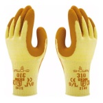 ISSALINE - Guanti da lavoro multiuso Orange Showa Glowes 310 Giallo/Arancio taglia XL Conformità CE EN 388 - 2142