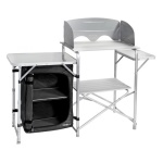 Brunner - Combinazione molto pratica di cucina da campo e mobile per stoviglie Snack Easy