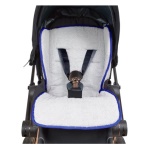 Materassino passeggino Baby Idea 3093B Grigio e Blu