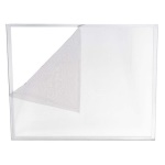 IRS - Zanzariera adesiva attaca&stacca per grandi superfici Bianco 300 cm x 150 cm