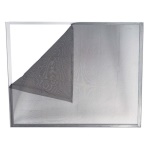 IRS - Zanzariera adesiva attaca&stacca per grandi superfici Grigio 300 cm x 150 cm