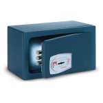 TECHNOMAX - Cassaforte a muro/mobile con chiave 220 x 120 x 130 mm Mini Safe